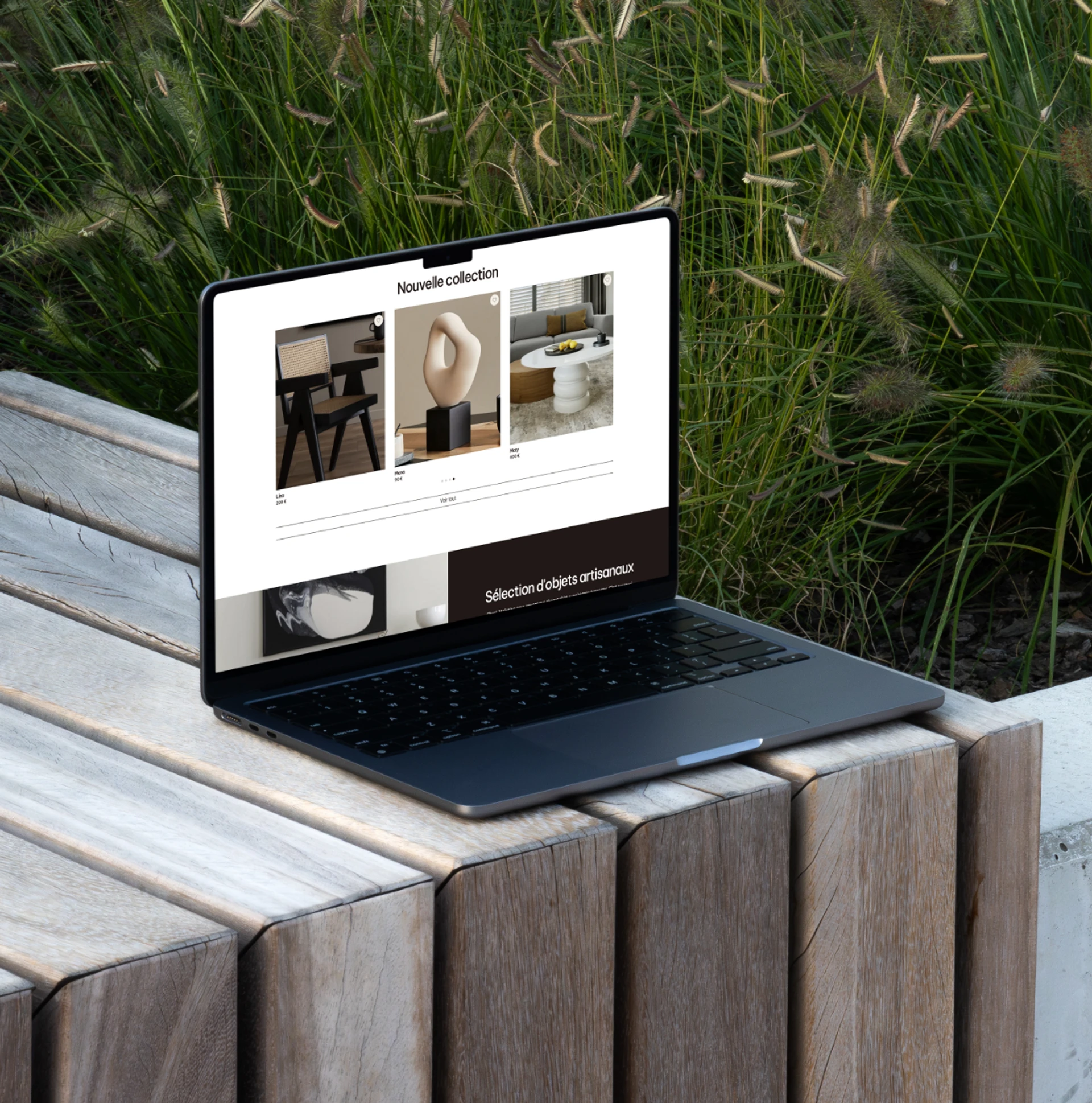 mockup template l'architecte de mariol
