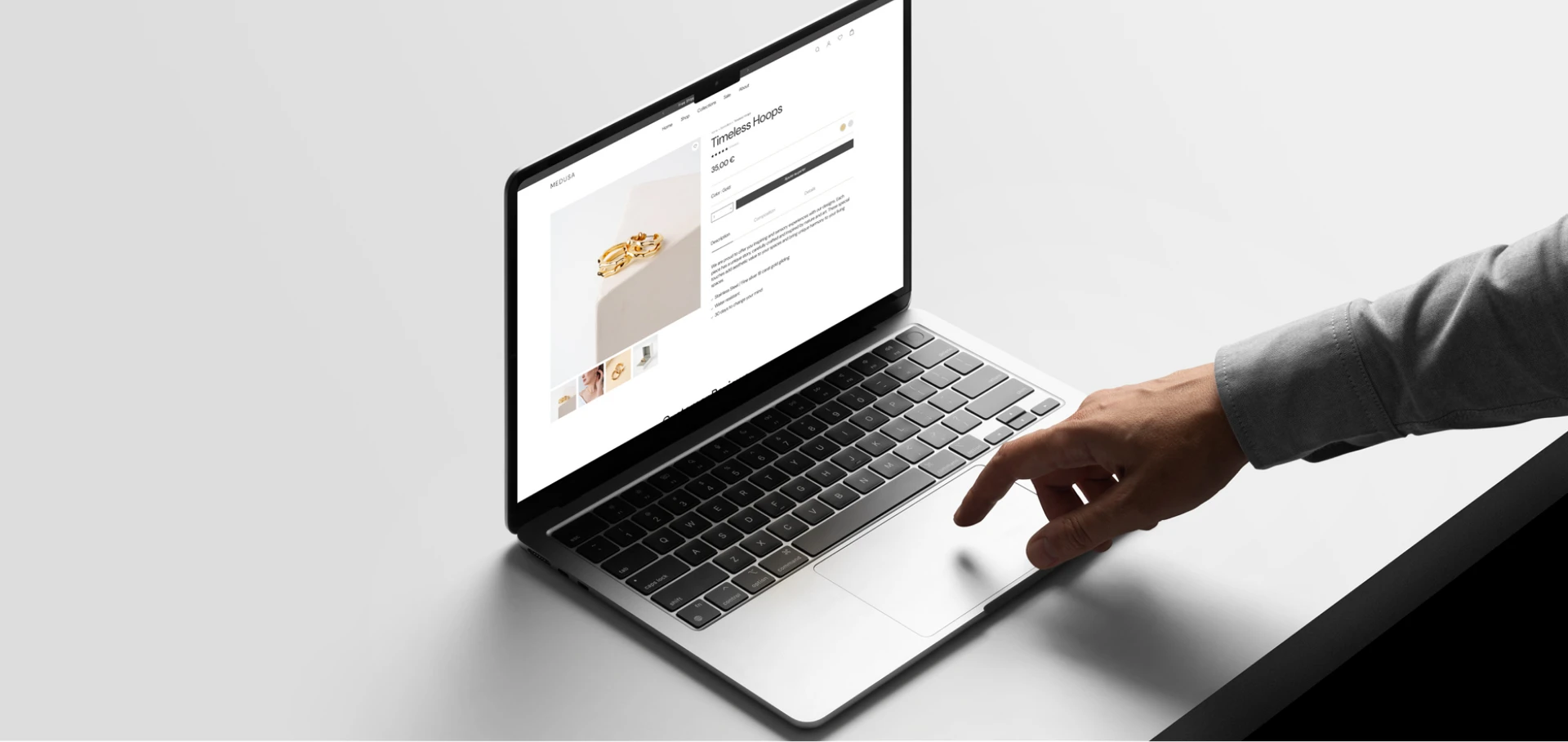 mockup template le bijoutier de mariol