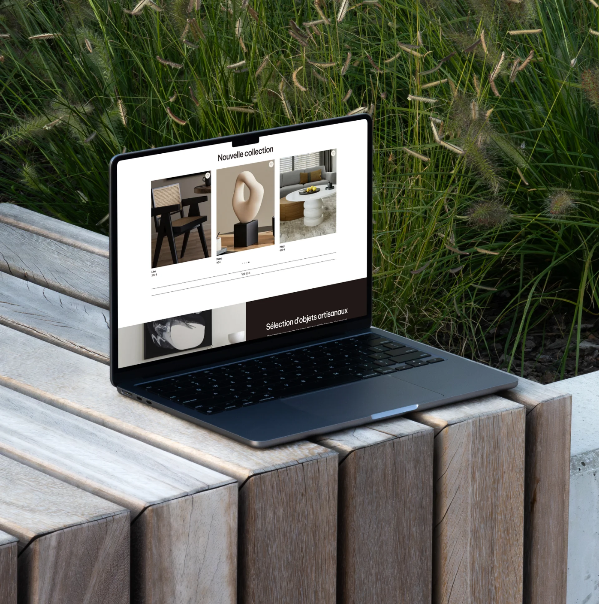 mockup template l'architecte de mariol