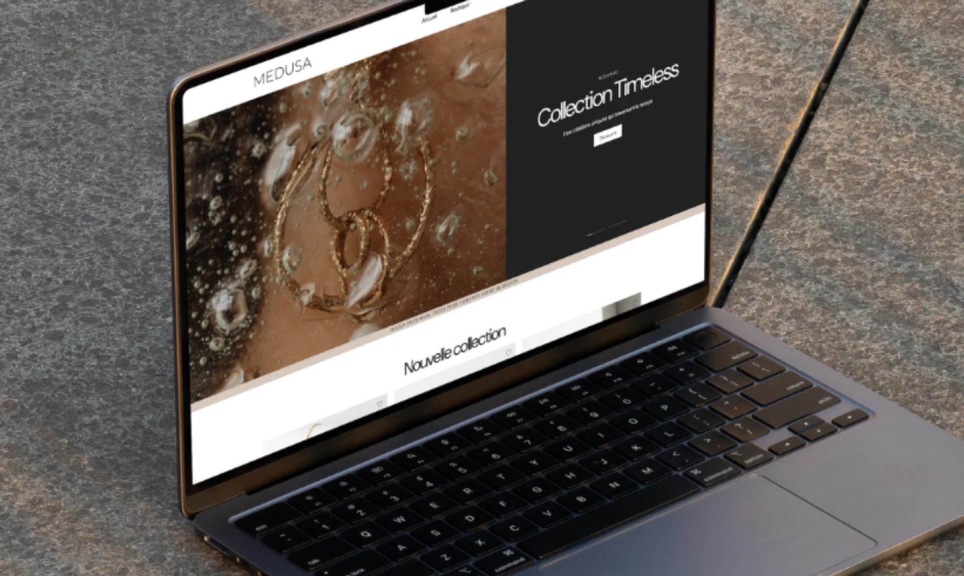 mockup site web mariol thème