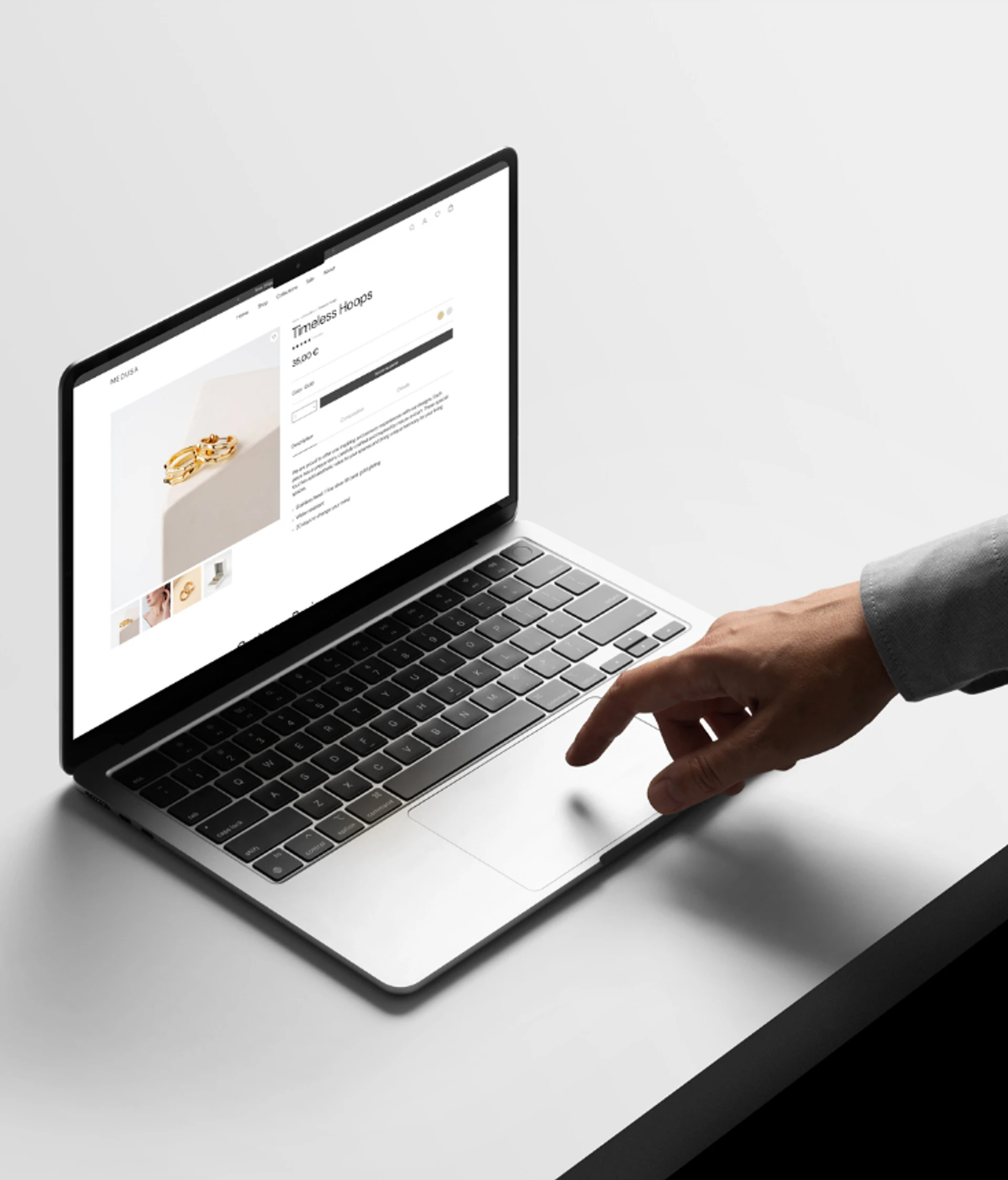 mockup template le bijoutier de mariol